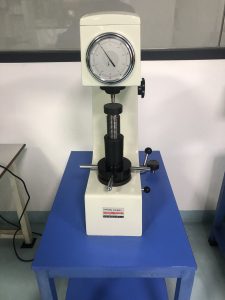 Measuring material hardness tester